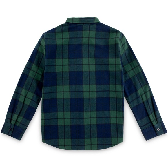 NWT Levi's Boys Plaid Flannel Shirt Size Medium 8 - Picture 2 of 9